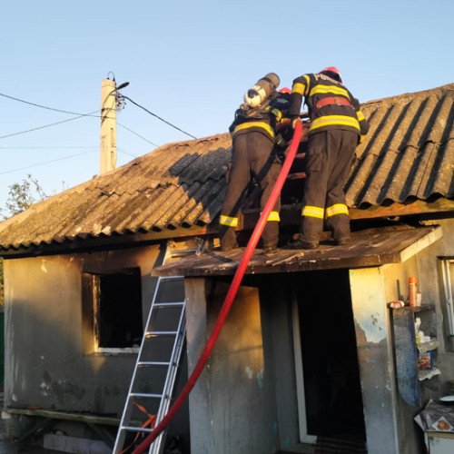 Incendiu fatal în localitatea Brebina