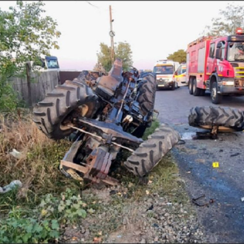 Trei persoane rănite grav în urma unui accident rutier la Siliștea