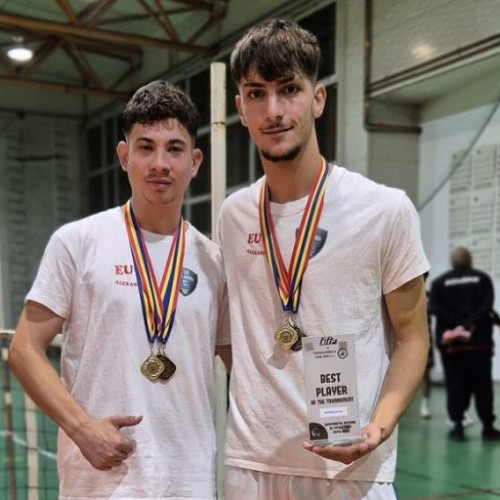 Sportivii CSM Alexandria strălucesc la Campionatul Național de Fotbal-Tenis Juniori