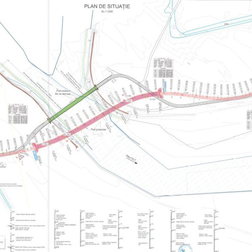 CNAIR anunță achiziția publică pentru construcția unui nou pod pe DN 54