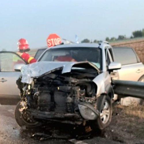 Accident rutier grav pe DE 70: Un mort și două persoane rănite