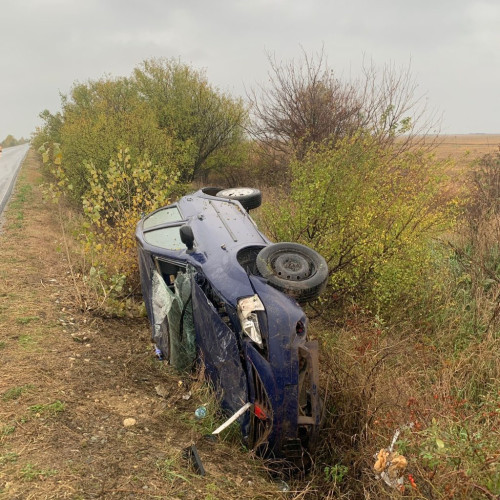 Accident grav în comuna Gratia: Trei persoane implicate