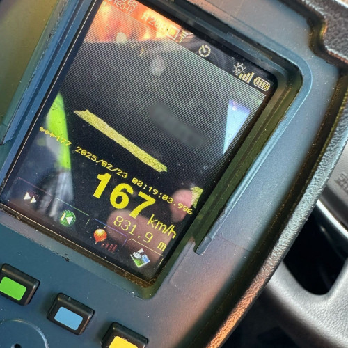 Condus cu o viteză de 167 km/h pe DN 6, în Teleorman