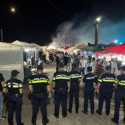 Acțiune a poliției la bâlciul din Roșiori de Vede pentru siguranța participanților