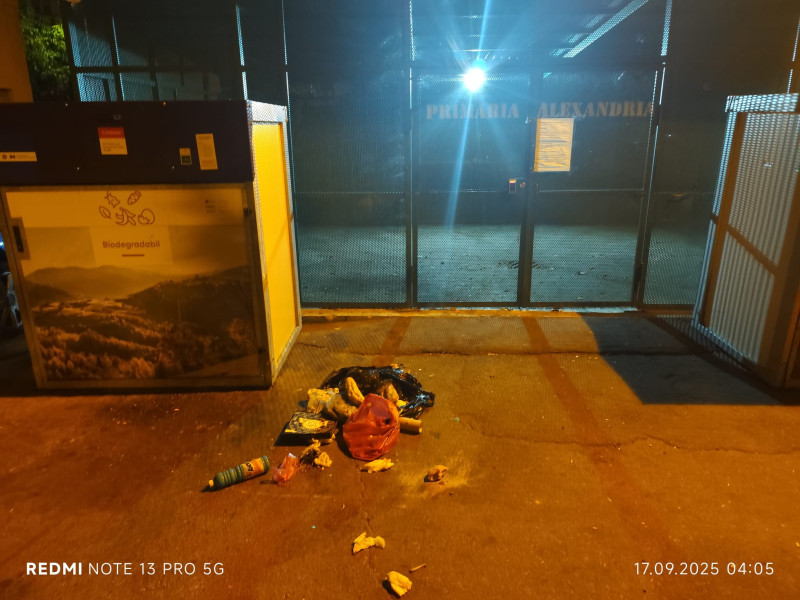 Primăria Alexandria intensifică controalele la insulele ecologice din cartiere