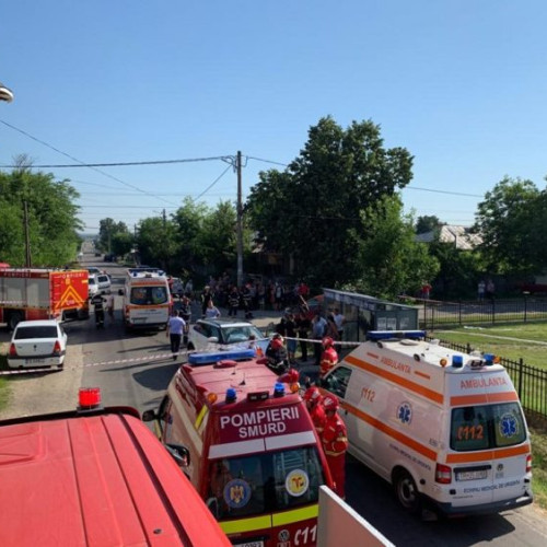 Incident rutier în Buzescu: cinci persoane rănite, dintre care patru transportate la spital