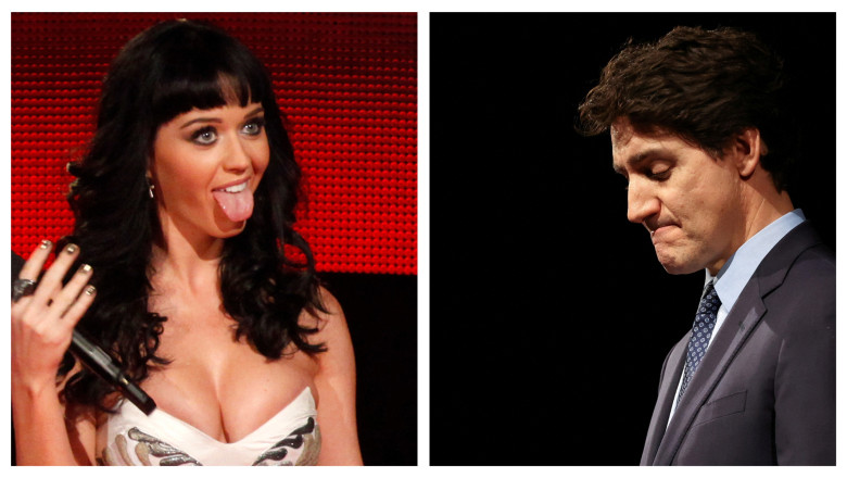 Katy Perry şi Justin Trudeau surprinşi într-o ipostază romantică pe iaht lângă Santa Barbara