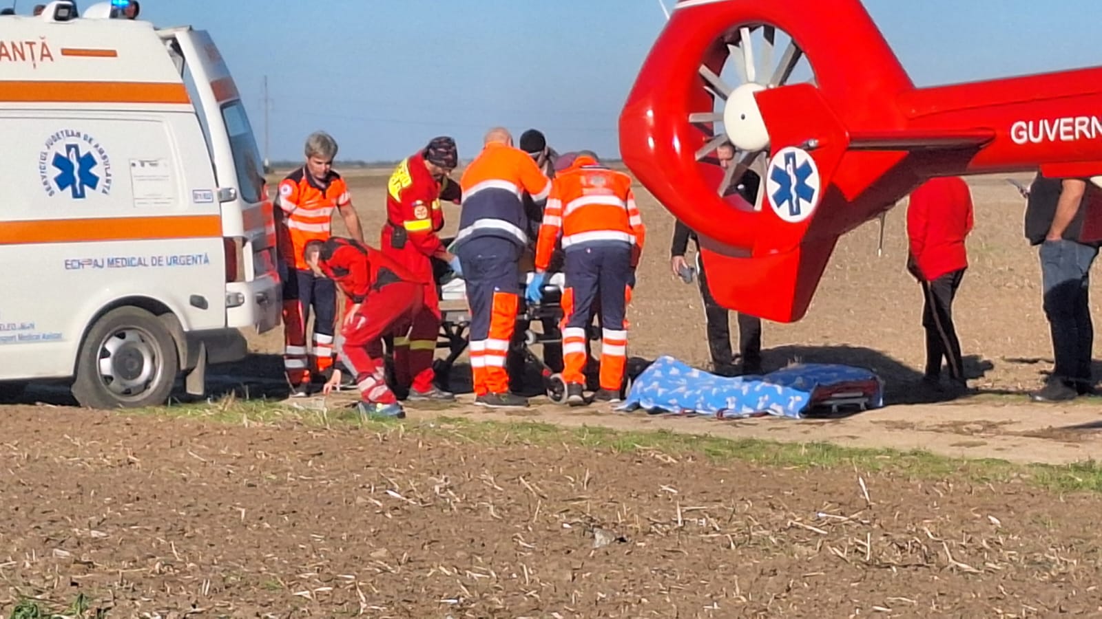 Explozie la conducta de gaz din Frăsinet fără incendiu ulterior