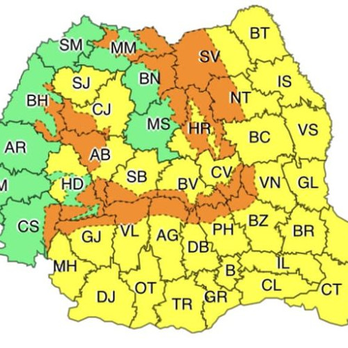 Avertizare meteo: Cod galben de vant in toata tara, inclusiv Teleorman