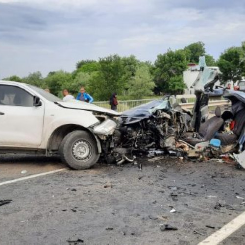 Accident rutier cu două victime în municipiul Roșiorii de Vede: imagini puternice la fața locului