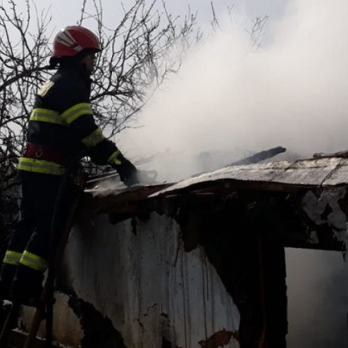 Femeie de 65 de ani a murit carbonizată într-un incendiu la Viișoara [VIDEO]