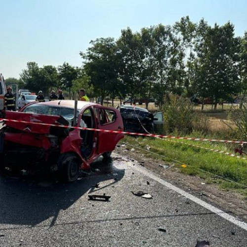 Accident grav pe E70: 1 mort și un rănit, între Alexandria și Vitănești