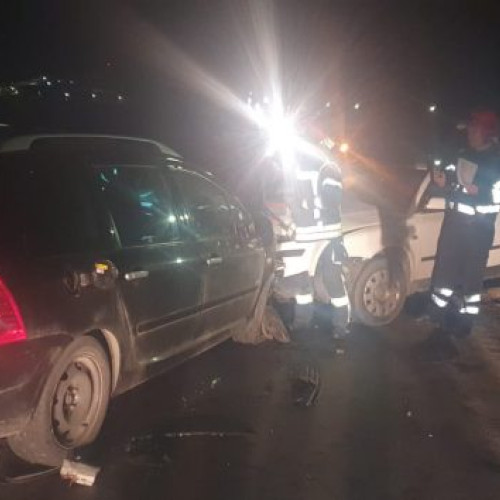 Accident pe DN 6: Șoferul nelegiuit trimis la spital. Bărbații în vină au fost testați pentru alcool. Unul are dosar penal.