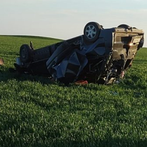 Trafic blocat pe DN 52 din Alexandria către Turnu Măgurele în urma unui accident rutier grave – 3 victime și intervenția echipajelor de urgență (FOTO)